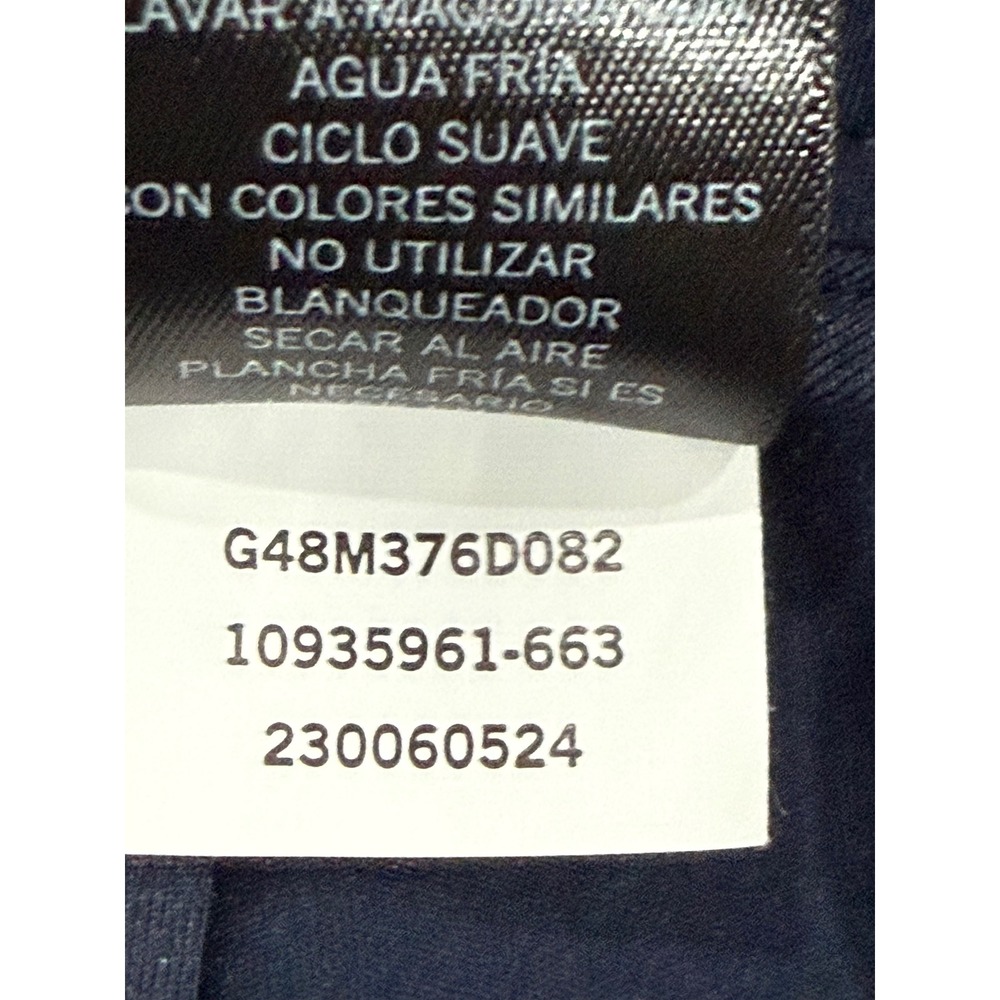 Kenneth Cole Womens Slim Ankle Pants Dark Navy Blue Mid Rise Size 4 NWT W466 - Picture 10 of 10